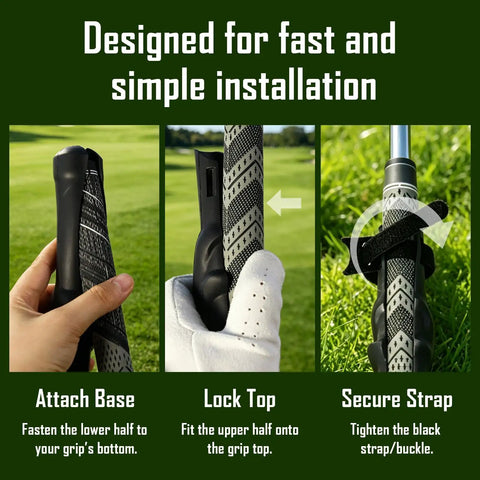 Pro Grade Grip Training Aid For Golfers That Keeps Your Hands In Place installation steps
