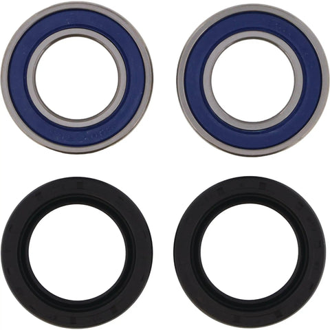 Wheel Bearing Kit 25-1378 For Honda Replacement Heavy-Duty Double Sealed Bearings ABEC3 with rubber seals shown