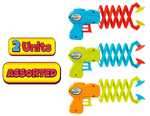 Robot Arm Claw Grabber Toy Set With 12 Inch Reach Two Pack In Random Colors For Kids Plus Collectible Bouncy Ball ASTM Tested And USA Approved Indoor Outdoor Play Easy Object Pickup