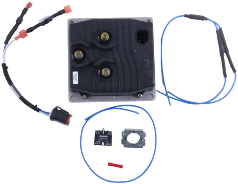 Heavy Duty Motor Controller Kit Replacement For Genie Boom Lift Tz-34 20 And Tz-50 30 includes electrical components and wiring.