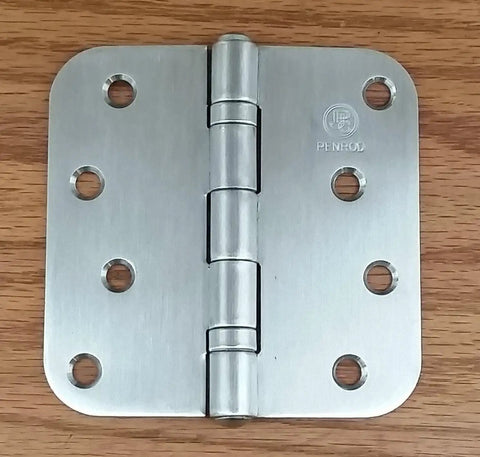Heavy Duty Ball Bearing Interior Door Hinges Slick Quiet Motion Top Shelf Oil Rubbed Bronze Finish Tough As Nails Construction For Home Upgrades Smooth Swinging Action Easy Mount 20 Pack, showing metal finish and hinge design.