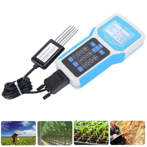 Handheld 240V Soil Tester NPK Nitrogen Phosphorus Potassium Detector For Soil Test Kits Accurate Readings Digital Meter Display