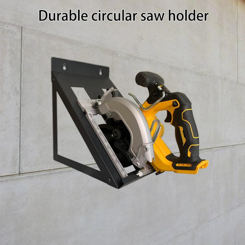 Heavy Duty Circular Saw Hanger Wall Mount Go To Garage Workshop And Home Tool Organization Durable Tool Rack For Sheds