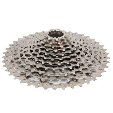 Ultra Light 11 Speed Mountain Bike Cassette Freewheel 9-42T XD Compatible, Lightweight Steel, Durable With Oxidation Resistance, Hollow Design