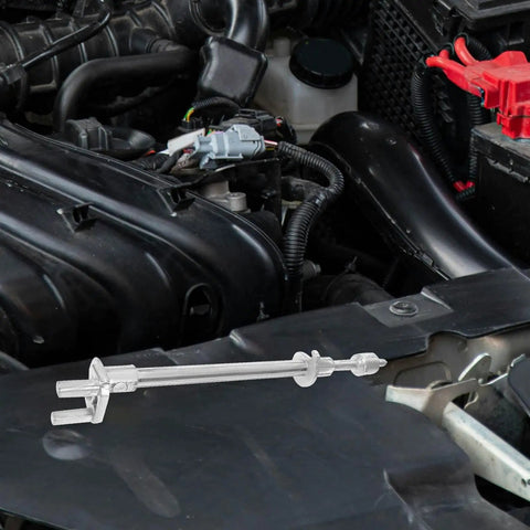 Golf Cart Tie Rod Kit Inner and Outer Ends Upgrade displayed in engine compartment background