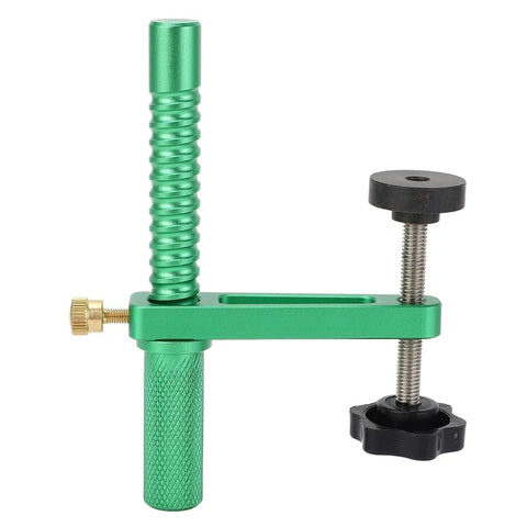 Green Two Pack 19mm Quick Release Bench Clamps For Woodworking, Fast Acting Hold Down, Pro Grade All Metal Construction detail