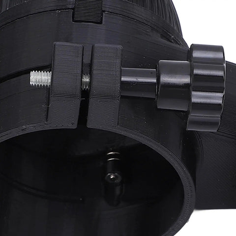 Close-up of 65mm CNC Dust Shoe For Engraving Machines, Effortless Dust Capture With 1.5KW Spindle, Easy Install, Plastic Body