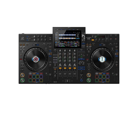 Four Deck All In One DJ System With A 10.1 Inch Touchscreen Built In Wi Fi SonicLink Wireless Tech Performance Pads And Beat FX