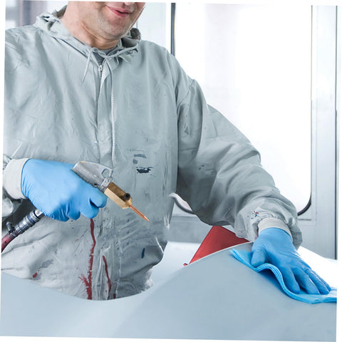 Technician using Seamless Electric Welding Hammer Kit for Auto Body Repair with Pro Grade High Strength Welding Magnets Iron Welding Needle