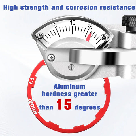 14 Piece Bicycle Cassette Spacer Washer Set Dialed In With Seven Thickness Options 1.0 1.5 1.85 2.0 2.18 2.35 2.50 Mm For 7, 8, 9, 10, 11 Speed Flywheel Hub Spacers showing aluminum hardness tester for 1.5mm spacer