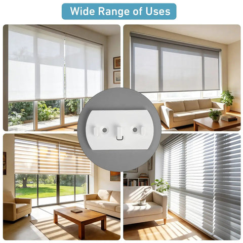 Motor Mount Adapter Plate For Electric Blinds 1 Pack Easy Install snug fit with various window blinds in living rooms