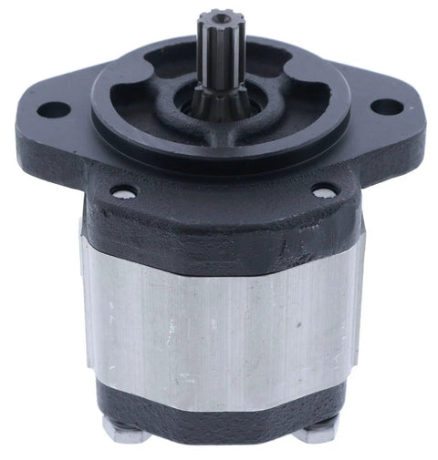 Heavy Duty Hydraulic Lift Function Gear Pump Replace Part 96193GT 4CC CCW Rotation 20Mm Input Shaft for Genie lift with black and silver design.