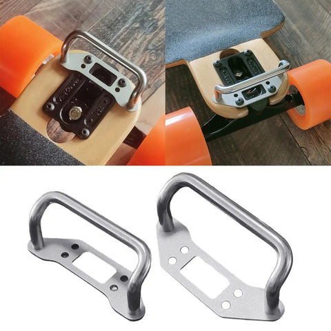 Stainless Steel Electric Skateboard Carry Handle Universal Longboard Grip Replacement, Widened Handle For Easy To Carry And Install