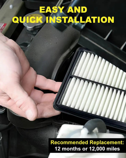 Engine Air Filter Compatible With Toyota RAV4 Camry Highlander Avalon GR Corolla Grand Highlander And Lexus ES NX RX 350 installation