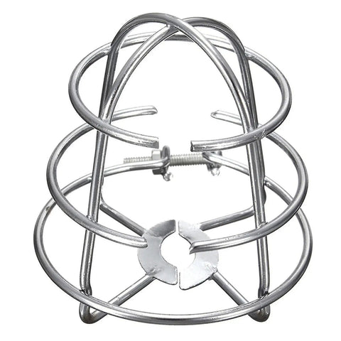Tough As Nails Stainless Steel Fire Sprinkler Head Guard Protective Cage, fits 1/2 and 3/4 inch pipe, heavy-duty design.
