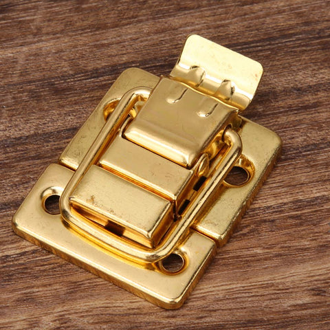 Gold Finish Stainless Steel Toggle Latch Kit 10 Pack For Boxes Jewelry Boxes Suitcases And Lids Durable Security Hardware