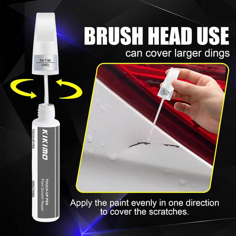 Magnetic Gray Metallic Toyota Touch Up Paint Kit 1G3 Color Match For Quick Scratch Repair With 2 In 1 Pen Tip And Brush Car Paint Repair For Toyota Vehicles Easy Fix