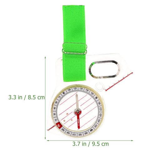 Trail Ready Thumb Orienteering Hiking Compass With Quick Reset Needle Pocket Size For Outdoor Navigation And Backpacking Adventures