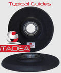 Diamond Profile Wheel For Grinder 1 And A Quarter Inch Radius Demi Half Bullnose Edge Shaping Marble Tile Stone Concrete Profiling