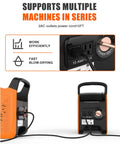 Heavy Duty Air Mover Blower Fan For Drying, Cooling, And Ventilating At Home, Garage, Workshop Or Job Site, 2 AC outlets