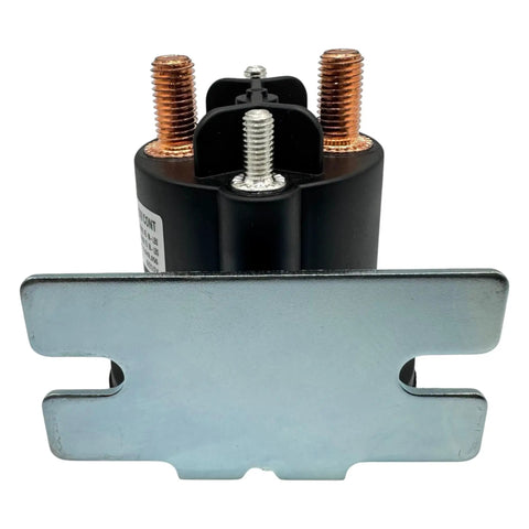 Front view of Genuine Trombetta 12V Continuous Solenoid Relay Kit for Hiniker Pierce Boss RT3 RT2 Snow Plow Parts