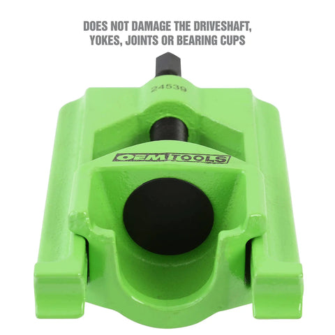 Light Duty U Joint Puller For Cars And Trucks Class 1-3 Removal Tool 24539 with green body, front view
