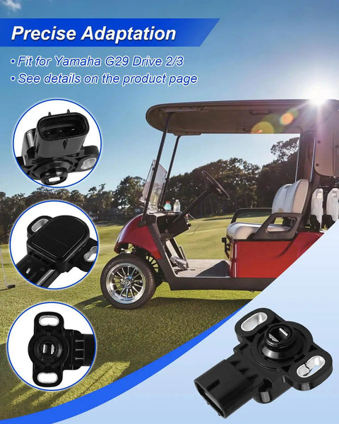 Throttle Position Sensor For Golf Cart Fits G29 Drive 2 Drive 3 Electric 2017 And Up TPS Sensor Replacement JW9-H5885-00-00