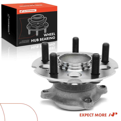 Pro Grade Rear Wheel Bearing And Hub Assembly Fits Honda Odyssey 2005 To 2010 showcasing sealed bearing with five lug pattern.