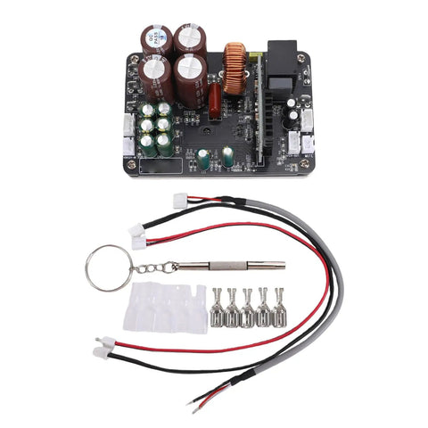 Powerful Class D Mono Amplifier Board Cranks 700W At 4 Ohm And 380W At 8 Ohm Dual Power Supply Thermal Protection High Fidelity Hi Fi Audio Amplifier Module For Home Audio And Industrial Use with wiring kit
