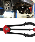 Pro Grade Manual Rivet Nut Tool Kit With Interchangeable Mandrels And Nosepieces, Carbon Steel Heat Treated For Blind Rivets, Ideal For Construction, Automotive, Ship Repair And Electrical Projects, Handles 2.4mm 3.2mm 4.0mm 4.8mm used on car lift