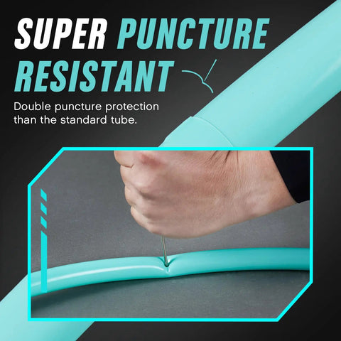 2-Pack Ultralight TPU Inner Tube For Road Bikes 700C Fits 23C To 32C Tires With 48mm 60mm Or 80mm Presta Valves puncture test