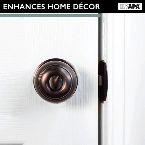 Privacy Door Knobs For Interior Doors Colonial Style Satin Nickel Round Door Handles With Thumb Turn Lock Keyless Inside