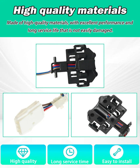 Washer Speed Sensor Replacement For Front Load Washers Plug And Play Drop-In Exact Fit For GE And GUD Series Models Such As GUD24ESSM0WW-GEH GUD24GSSM0WW-GEH GUD27EESN0WW-GEH And More, black plastic sensor