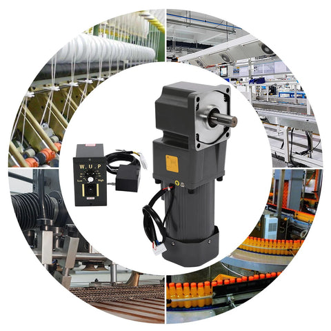 heavy duty industrial gear motor with 36Nm gearbox and speed controller for packaging and conveyors
