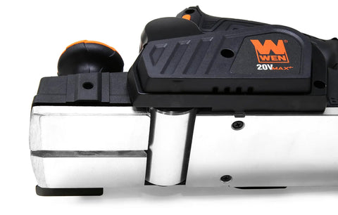 Side view of Cordless Planer With Brushless Motor, Dual 3-1/4-Inch Blades, Beastly 26,000 Cuts Per Minute, showing motor details