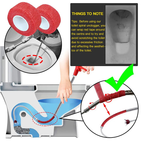 Toilet Drain Snake With Flexible 4 Claw Grabber For Retrieving Toys And Small Items, Gentle On Wet Wipes And Hair, Clears Mild Clogs, Affordable Alternative To Calling A Plumber
