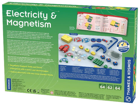 Electricity And Magnetism Science Kit For Kids Ages 8 And Up With 62 Safe Experiments Hands On Totally Cool Electrical And Magnetic Fun