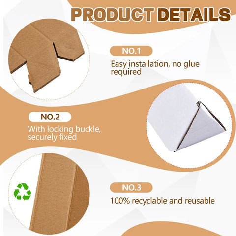 Tough Triangle Mailing Tubes 50 Pack Corrugated Cardboard Poster Tubes 36 Inch Long Oyster White easy installation guide