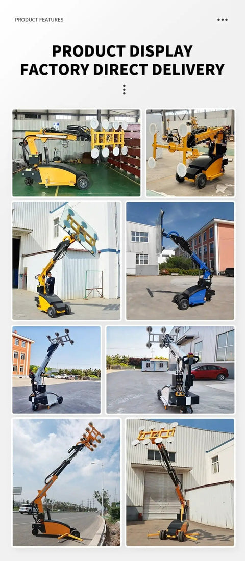 Beast Mode Mobile Glass Vacuum Lifter For No Sweat Panel Handling And Job Site Ready Construction Setup With Rock Solid Suction Grip And Pro Grade Build shown from various angles and setups.
