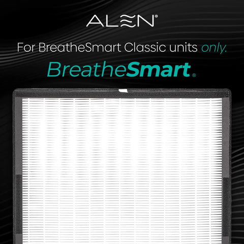 Replacement HEPA Air Filter For BreatheSmart Classic Purifier, Eats Odors And Captures Allergens, Mold And Pet Dander