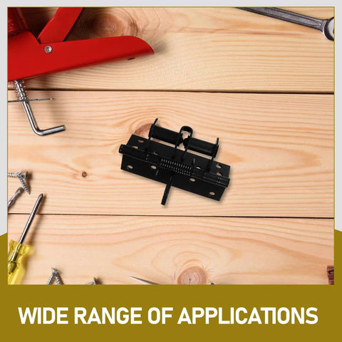 Invisible Self-Closing Door Hinges With Adjustable Spring Tension And 90 Degree Rotation, zinc alloy, among tools
