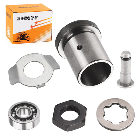Knock Out Slipping Gears With This Bulletproof Clutch Repair Kit including spacer, bearing, nut, and washer components for Yamaha ATV.