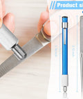 Diamond Retractable Knife Sharpener Pen Style Dual Pack Steel Diamond Rod Edge For Kitchen And Outdoor Knives seen in use