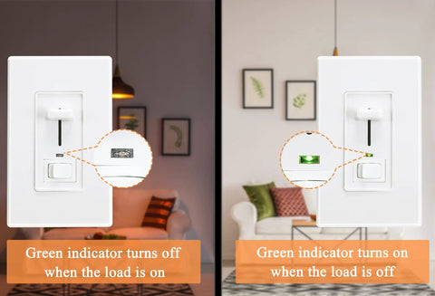 Smart Dimmer Switch With Remote, WiFi Enabled, Works With Alexa And Google Home, Dimmable LEDs CFLs And Incandescents, neutral wire view