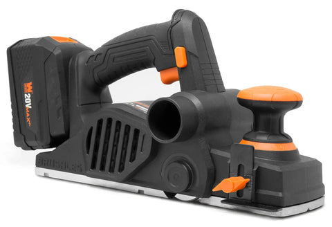 Cordless Planer With Brushless Motor, Dual 3-1/4-Inch Blades, Beastly 26,000 Cuts Per Minute, Adjustable Depth, 20V Max Battery