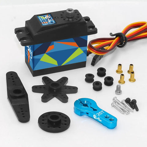 Heavy Duty 35KG Steel Gear RC Digital Servo High Torque For 1 12 Scale And 1 10 Scale RC Crawlers Robots Boats IP66 Waterproof