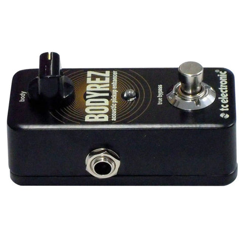 Ultra Compact Acoustic Guitar Pickup Enhancer Pedal with Studio Quality Tone, Feedback Suppression, Natural Resonance
