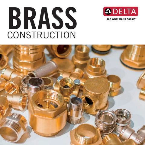 Brass components for Flexible Roman Tub Rough In Valve With Adjustable Deck Mount For Easy Above Deck Adjustments Install