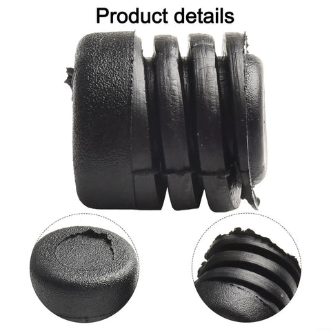 Top Grade 5 Pcs Black Rubber Car Hood Buffer Stop Kit For Nissan Models High Strength Durable Bonnet Bumper Washers Easy Direct Install Swap black rubber hood buffer close-up