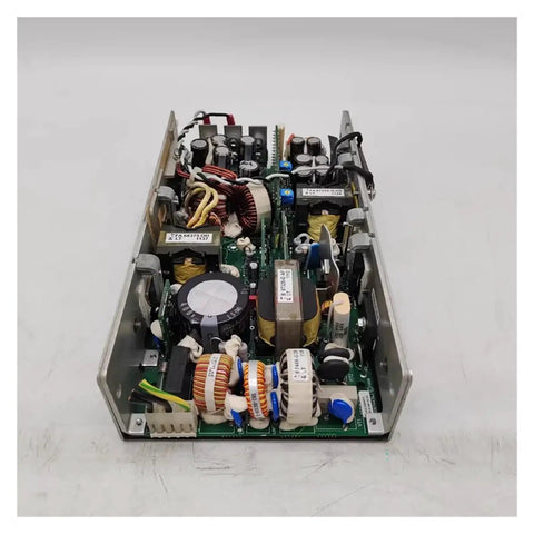 Beefy 250W Industrial Power Supply With PFC Delivers 5V 40A And 12V Rails 10A 6A And 3A quiet fan, open metal housing